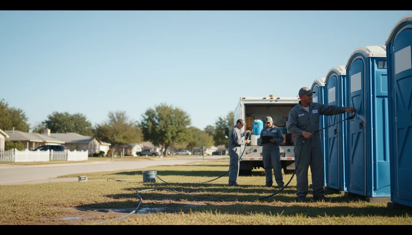 Long-Term Portable Toilet Rental in La Porte City, IA near me
